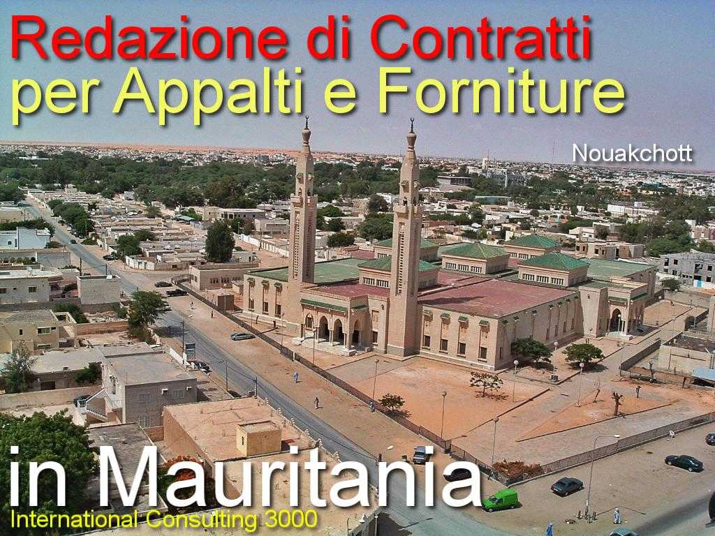 MAURITANIA-CONTRATTO-APPALTO-COSTRUZIONE-CHIAVI-IN-MANO-FORNITURA-SUBAPPALTO-LAVORI-PUBBLICI-IMPIANTO-NOUAKCHOTT