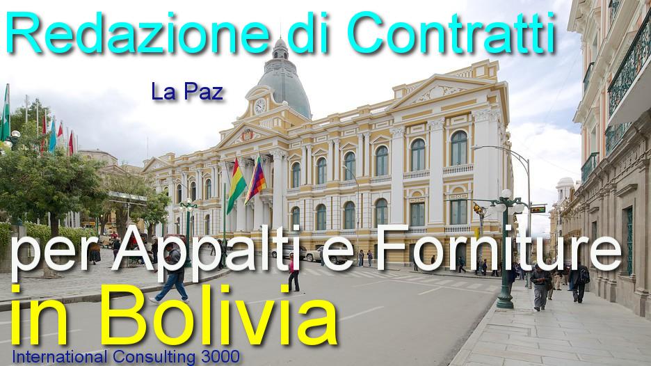 BOLIVIA-CONTRATTO-APPALTO-COSTRUZIONE-CHIAVI-IN-MANO-INSTALLAZIONE-FORNITURA-SUBAPPALTO-LAVORI-PUBBLICI-LA-PAZ