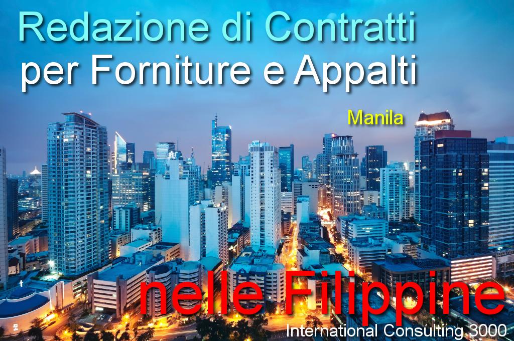 FILIPPINE-CONTRATTO-APPALTO-COSTRUZIONE-CHIVI-IN-MANO-INSTALLAZIONE-FORNITURA-SUBAPPALTO-LAVORI-PUBBLICI-IMPIANTO-MANILA