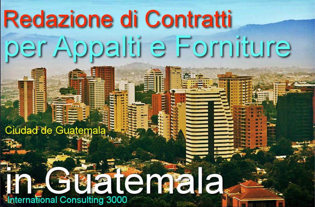 GUATEMALA-CONTRATTO-APPALTO-COSTRUZIONE-CHIAVI-IN-MANO-INSTALLAZIONE-FORNITURA-SUBAPPALTO-LAVORI-PUBBLICI-IMPIANTO