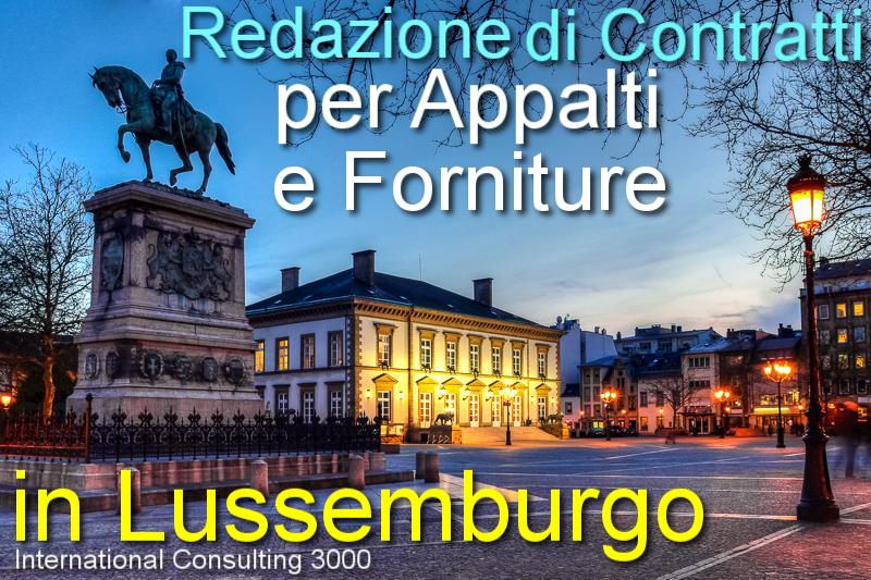 LUSSEMBURGO-CONTRATTO-APPALTO-COSTRUZIONE-CHIAVI-IN-MANO-FORNITURA-SUBAPPALTO-LAVORI-PUBBLICI-IMPIANTO