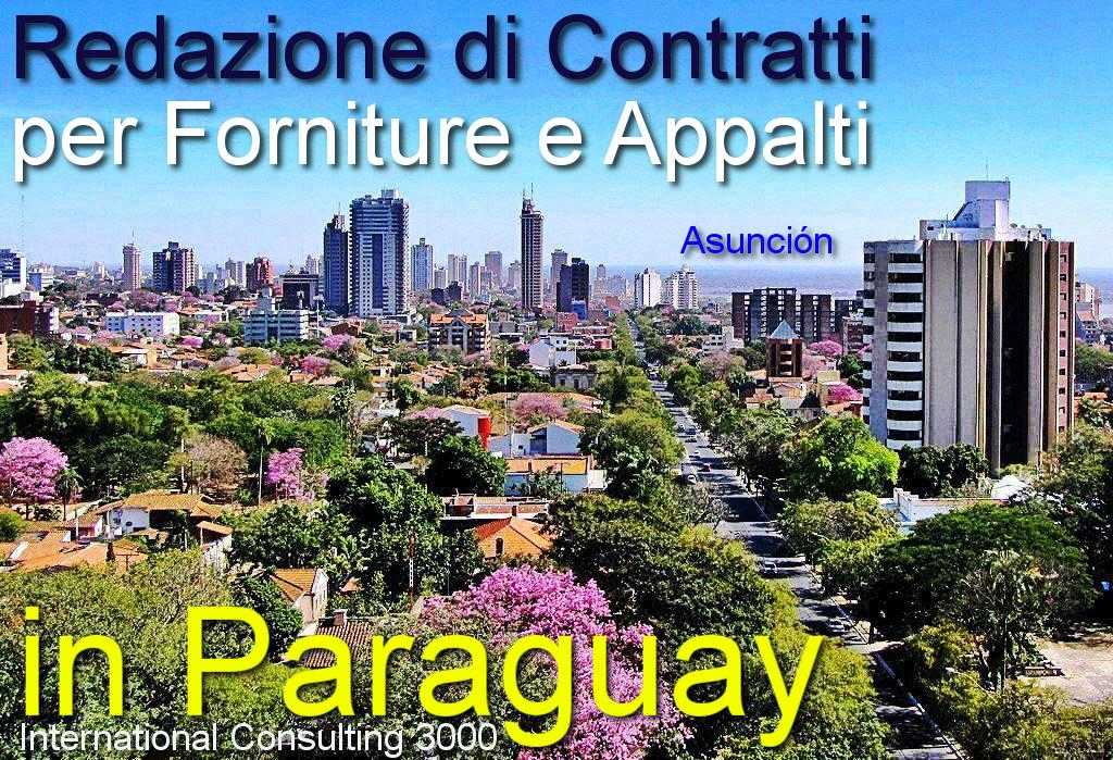 PARAGUAY-CONTRATTO-APPALTO-COSTRUZIONE-CHIAVI-IN-MANO-SUBAPPALTO-LAVORI-PUBBLICI-IMPIANTO-ASUNCION