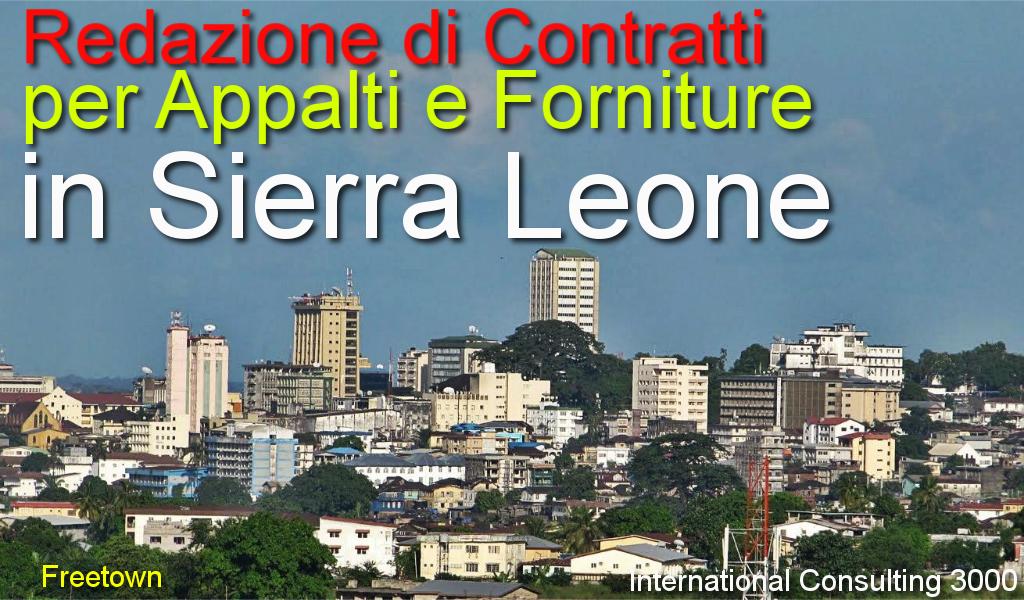 SIERRA-LEONE-CONTRATTO-APPALTO-COSTRUZIONE-CHIAVI-IN-MANO-INSTALLAZIONE-FORNITURA-SUBAPPALTO-LAVORI-PUBBLICI-IMPIANTO-FREETOWN