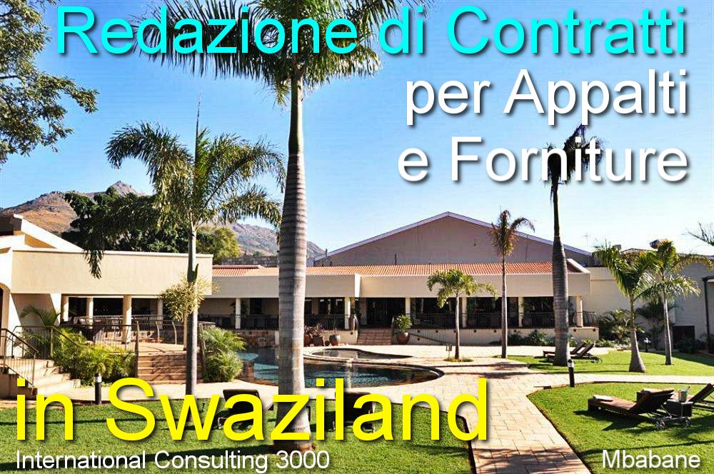 SWAZILAND-CONTRATTO-APPALTO-COSTRUZIONE-CHIAVI-IN-MANO-INSTALLAZIONE-FORNITURA-SUBAPPALTO-LAVORI-PUBBLICI-IMPIANTO-MBABANE-LOBAMBA