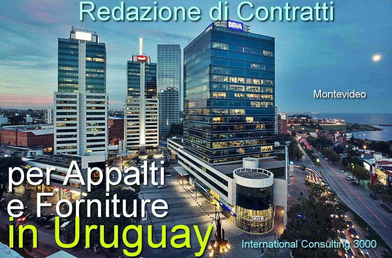 URUGUAY-CONTRATTO-APPALTO-COSTRUZIONE-CHIAIVI-IN-MANO-INSTALLAZIONE-FORNITURA-SUBAPPALTO-LAVORI-PUBBLICI-IMPIANTO-MONTEVIDEO