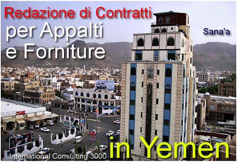 YEMEN-CONTRATTO-APPALTO-COSTRUZIONE-CHIAVI-IN-MANO-INSTALLAZIONE-FORNITURA-SUBAPPALTO-LAVORI-PUBBLICI-IMPIANTO-SANAA